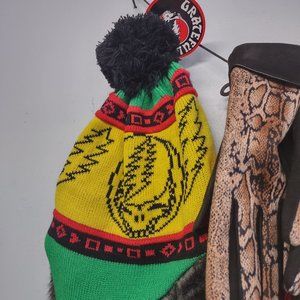 Steal Your Face fur-lined hat from Gypsy Rose